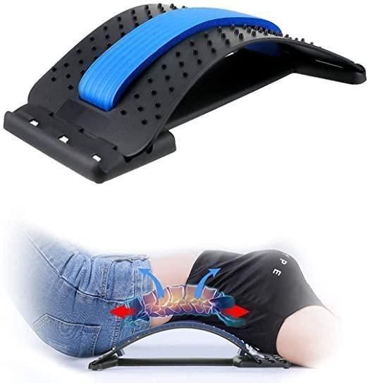Multi-Level Back Stretcher Posture for Back Pain Relief with Back Support Mate Magic